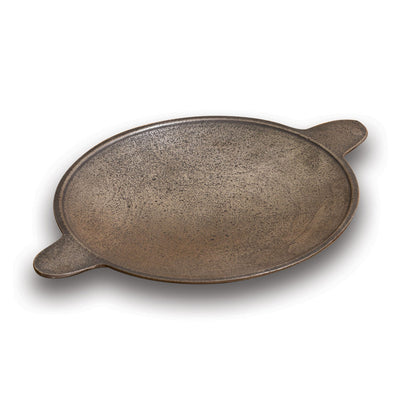 Cast Iron Roti Tawa, Hand Seasoned, Roti & Shallow Fry Pan