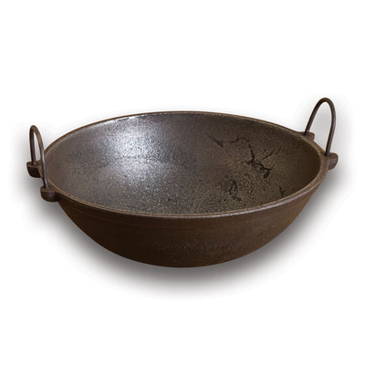 Hand Seasoned Cast Iron Kadai – A Traditional Must-Have