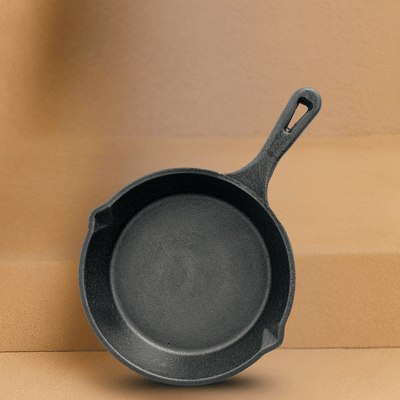 Hand Seasoned Cast Iron Skillet – Perfect for Searing, Frying & Baking