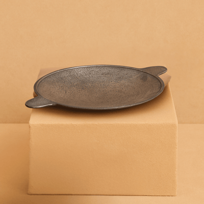 Hand Seasoned Cast Iron Tava – Roti & Shallow Fry Pan