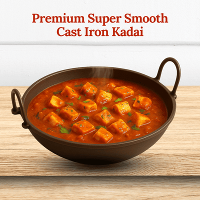 Cast Iron Kadai – Hand Seasoned