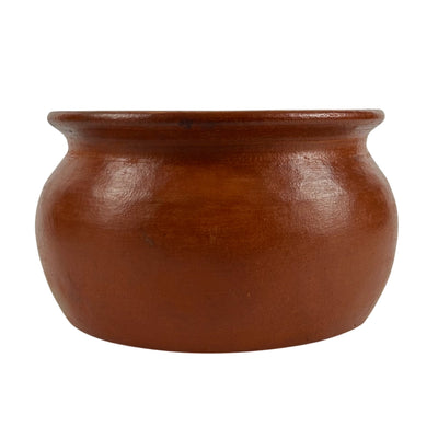 Hand Seasoned Red Clay Biryani Pot (Flat Bottom)- Perfectly Fluffy Rice