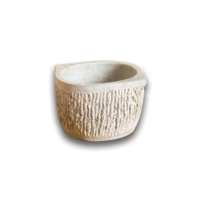Hand Seasoned Soapstone Kalchatti – Traditional Stone Cookpot