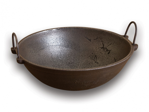 Cast-iron-Kadai-Large