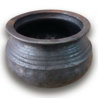Clay Biryani Pot Black1