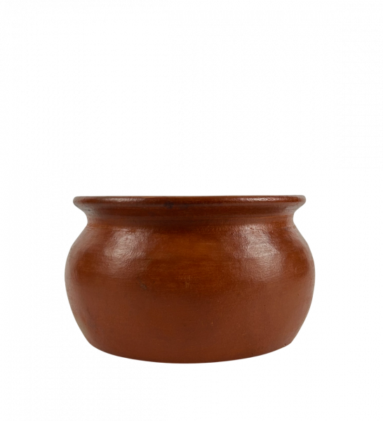 Red Clay Biryani Pot Flat Bottom